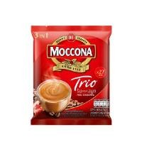 ราคา MOCCONA กาแฟผงปรุงสำเร็จ มอคโคน่า ทรีโอ ริชแอนด์สมูท สีแดง (27 ซอง) (0000003)