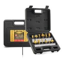 ราคา Delton ชุดดอกเราท์เตอร์ 1/4 นิ้ว 12 ชิ้น รุ่น RB12-SET (YD39634)