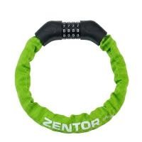 ราคา ZENTOR โซ่ล็อคจักรยาน รหัส 4 หลัก รุ่น ZT57201 สีเขียว ยาว 65 ซม. (YD42148)