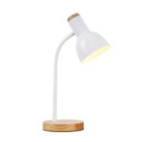 ราคา NATAKU โคมไฟอ่านหนังสือแบบตั้งโต๊ะ ฐานไม้ สีขาว (220V) (YD42354)