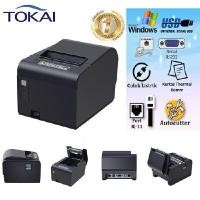 ราคา TOKAI เครื่องพิมพ์บิลใบเสร็จรับเงิน (Thermal printer) รุ่น Q260H หน้ากว้างกระดาษ 80 มม. ความเร็วในการพิมพ์ 260 มม./วินาที หน้ากว้างพิมพ์ใบเสร็จโดยไม่ต้องเติมน้ำหมึก เชื่อมต่อ USB + Serial + LAN ปริ้น 