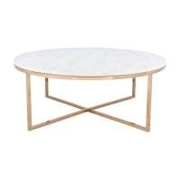 ราคา โต๊ะกลางหินอ่อน ขนาด 100 ซม. INDEX LIVING MALL รุ่นมอนโด้ สีขาว (YA00119)