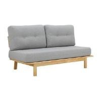 ราคา INDEX LIVING MALL โซฟาผ้า 3 ที่นั่ง รุ่นวาซาบิ สีเทา (YA26520)