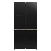 ราคา HITACHI ตู้เย็น 4 ประตู รุ่น RWB700VTH2 GBK ขนาด 22.8 คิว สี Glass Black (YC09089)