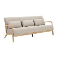 ราคา INDEX LIVING MALL โซฟาผ้า 3 ที่นั่ง รุ่น AOMORI/L#1 (YC58165)