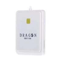 ราคา DRAGON เครื่องอ่านบัตรประชาชน Smart Card Reader รุ่น DBT-168 (YD33713)