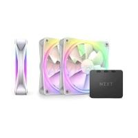 ราคา NZXT พัดลมเคสคอมพิวเตอร์ รุ่น F120 RGB DUO (RF-D12TF-W1) สีขาว ขนาด 12 ซม. (แพ็ค 3 ตัว) (YD35190)