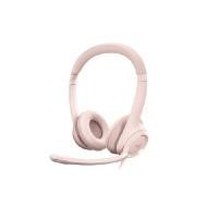 ราคา LOGITECH ชุดหูฟัง USB เสียงดิจิตอล รุ่น H390 สีชมพู (YA28717)
