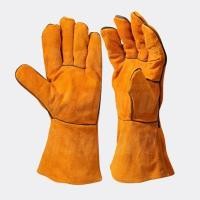 ราคา ASGUARD ถุงมือหนังวัวสำหรับงานเชื่อม สีน้ำตาล ขนาด 14 นิ้ว (YD05187)