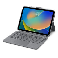 ราคา LOGITECH KEYBOARD COMBOTOUCH สำหรับ IPAD (GEN 10) สีเทา TH-EN (YB70500)