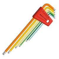 ราคา PB SWISS TOOLS ชุดประแจหกเหลี่ยมหัวบอลตัวยาวหลากสี 6ชิ้น ขนาด 1.5-5มิล รุ่น 212.LH-5RB (YA40118)