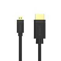 ราคา สายแปลง Micro HDMI เป็น HDMI รองรับ 4K 60Hz สีดำ รุ่น Y-C182 สายยาว 2 เมตร (YD24995)