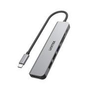 ราคา ฮับ USB-C 7-in-1 (HDMI 4K / USB 5Gbps / SD Card / PD) รุ่น H1118A (YD25312)