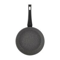 ราคา กระทะด้าม Non-Stick ทรงตื้น 24 ซม. Essen CUNA NON BRAND C138FAK-0124 ดํา-เทา ชิ้น (YD58412)