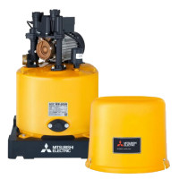 ราคา เครื่องปั๊มน้ำ Mitsubishi มิตซูบิชิ WP-205R 200 วัตต์ ถังกลม แบบอัตโนมัติ !!! 1เครื่อง1คำสั่งซื้อเท่านั้น!!!! WP205R 205R Yellow (2347)