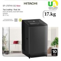 ราคา HITACHI เครื่องซักผ้าฝาบน รุ่น SF170THV Inverter ซัก 17กก.ซักผ้าhitachi sf-170thv 17kg. ราคาถูกที่สุด ลดราคาสินค้าทุกชิ้นภายในเว็บไซต์ unionaudiosale.com สั่งซื้อออนไลน์ ส่งฟรี * เช็คพื้นทีก่อนสั่งซื้