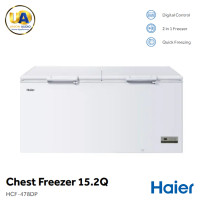 ราคา Haier ตู้แช่แข็งฝาทึบ ขนาด 15.2 คิว รุ่น HCF-478DP