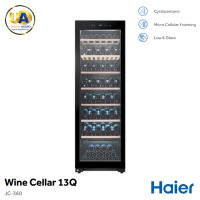 ราคา Haier ตู้แช่ไวน์ รุ่น JC-360 360 ลิตร (13 คิว) สีดำ | กระจก Low-E 3 ชั้น คุมความชื้น ไฮเออร์ (1540)