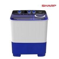 ราคา SHARP เครื่องซักผ้า 2 ถัง 7 KG. รุ่น ES-TW70BL ลดราคาถูกสุดๆ โทรเล้ยย 02-4245594, 085-3801177, 081-6215561 (2676)