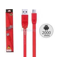 ราคา Cable USB To Micro USB (2M,Full Speed) 'REMAX' Red(A0098732)
