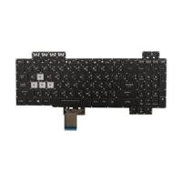 ราคา Keyboard ASUS TUF GAMING FX504/FX505GE (LEDไฟเดี่ยว อักษรสีขาว สายไฟ 4 พิน)(A0166519)