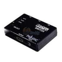 ราคา กล่องรวมจอ HDMI SWITCH 3 in1 Out MAGICTECH(A0099612)