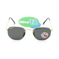 ราคา RayBan Hexagonal Flat Lens RB3548N 001/58 Polarized Lens (2061)