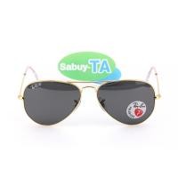 ราคา RayBan Aviator RB3025 919648 Polarized Lens 62 mm. (3654)