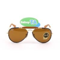 ราคา RayBan Craft Outdoorsman RB3422Q 919233 Jeans and Leather 58 mm. (1599)