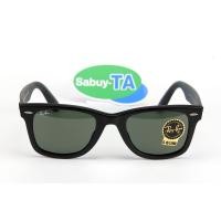 ราคา RayBan Wayfarer RB2140F 901S 52 mm. ดำด้าน 52 mm. (3427)