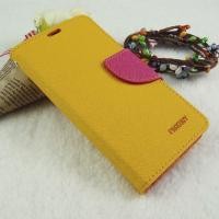 ราคา เคสหนังฝาพับข้าง Sony Xperia T3 ยี่ห้อ Goospery สีเหลือง (960)