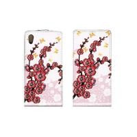 ราคา เคสหนัง Sony Xperia Z1 แบบมีลวดลาย เคสหนัง Sony Xperia Z1 สีแดง (391)