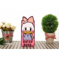 ราคา เคสยาง Sony Xperia M5 รูป Cartoon Donald Daisy Duck Silicone Case สีชมพู (1470)