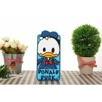 ราคา เคสยาง Sony Xperia M5 รูป Cartoon Donald Daisy Duck Silicone Case สีฟ้า (1473)