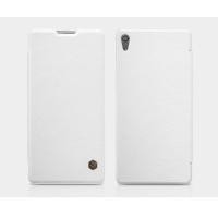 ราคา เคสหนังฝาพับข้าง Sony Xperia XA Ultra ยี่ห้อ Nillkin QIN Leather เคสหนังฝาพับข้าง Sony XA Ultra แบรนด์ Nillkin QIN สีขาว (1973)