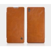 ราคา เคสหนังฝาพับข้าง Sony Xperia XA Ultra ยี่ห้อ Nillkin QIN Leather เคสหนังฝาพับข้าง Sony XA Ultra แบรนด์ Nillkin QIN สีน้ำตาล (1975)