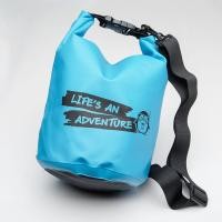 ราคา กระเป๋ากันน้ำ ถุงกันน้ำ Penguin Bag ขนาด 5 ลิตร สีฟ้า (26)