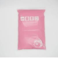 ราคา [เซต 6 ชิ้น] ถุงซิปรูดเอนกประสงค์ สำหรับใส่ของจัดระเบียบกระเป๋า Size L 6 ชิ้น  สีชมพู (195)