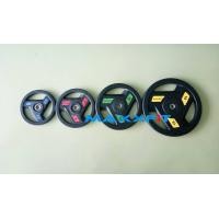 ราคา แผ่นน้ำหนักเหล็กหุ้มยาง MAXXFiT ขนาด 1 นิ้ว (25 MM.) SET 65 KG. (2.5+5+10+15)*2 (876)