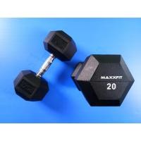 ราคา ขาย ดัมเบลหุ้มยาง MAXXFiT ทรงเหลี่ยม ดัมเบล MAXXFiT ทรงเหลี่ยม ขนาด 20 KG. (คู่) (1286)