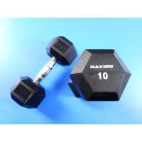 ราคา ขาย ดัมเบลหุ้มยาง MAXXFiT ทรงเหลี่ยม ดัมเบล MAXXFiT ทรงเหลี่ยม ขนาด 10 KG. (คู่) (746)