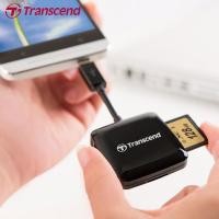 ราคา Transcend Smart Reader RDP9 OTG Card Reader for Smartphone/Tablet