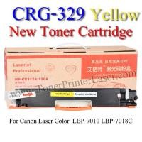 ราคา CRG-329 Yellow For Canon LBP7018C Toner Printer Laser (New Cartridge) ตลับหมึกสีเหลือง (001205)