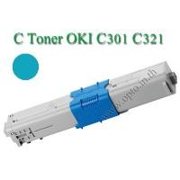 ราคา OKI 44973535 Cyan Toner For C301 C301dn C321DN OKI Printer Laser ตลับหมึกโทนเนอร์โอกิสีฟ้า (001463)