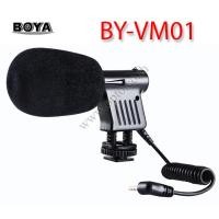 ราคา BY-VM01 Boya Mini Microphone For DSLR Camera DV Camcorder ไมค์ติดหัวกล้องสำหรับกล้องDSLR (001882)