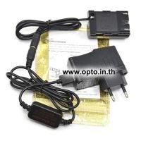ราคา ACK-E6 USB+AC Adapter Battery LP-E6 for Canon Camera แบตเตอรี่แบบเสียบปลั๊กไฟหรือUSB (002194)
