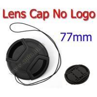 ราคา 77mm. ฝาปิดหน้าเลนส์ไม่มีโลโก้สำหรับกล้อง Canon Nikon Sony Sigma Tamron (001152)
