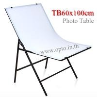 ราคา TB60100 Photo Table for camera 60x100cm. Easy to use โต๊ะถ่ายภาพสินค้า (001529)