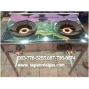 ราคา เตาแก๊สแรงดันสูง 2 หัวเตา พร้อมขาตั้ง (เตาไฟแรง)