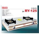 ราคา เตาแก๊สตั้งโต๊ะ เตาูหัวคู่ ยี่ห้อ Seiki (เซกิ) รุ่น RY-125 หน้าเตาสแตนเลส